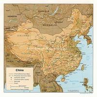 Yangtze River:Map of China